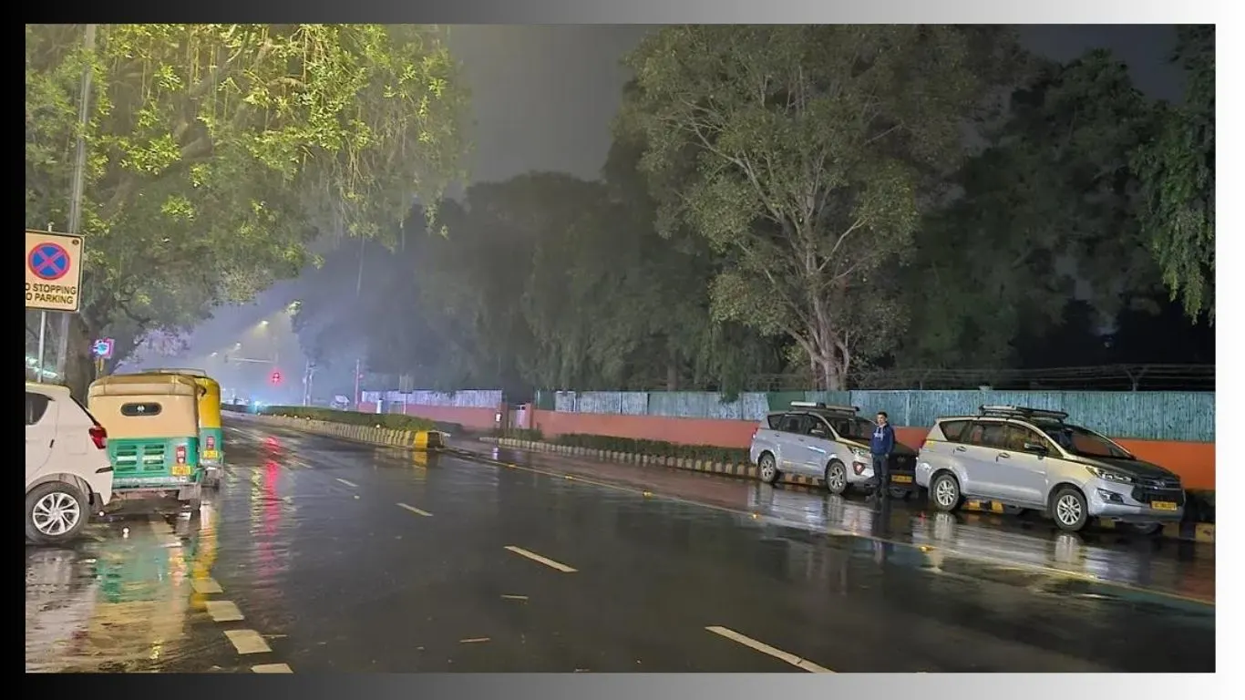 Delhi Rains Today in hindi