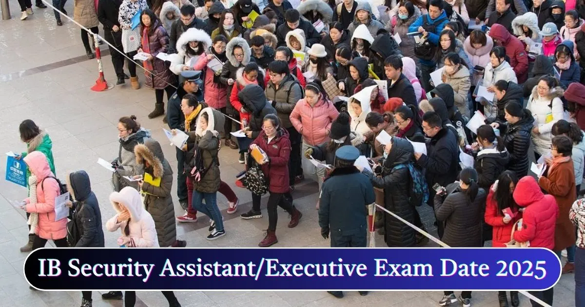 IB Security Assistant Executive Exam 2025
