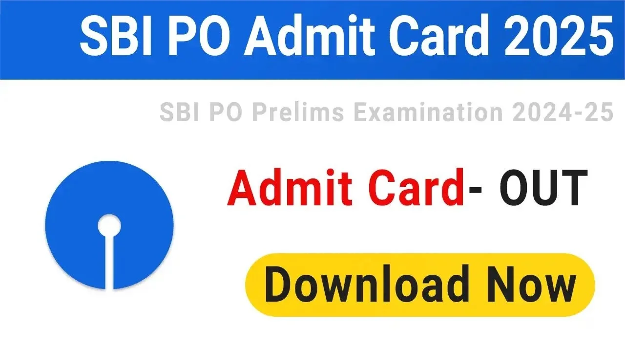 SBI PO Admit Card 2025 direct link in Hindi