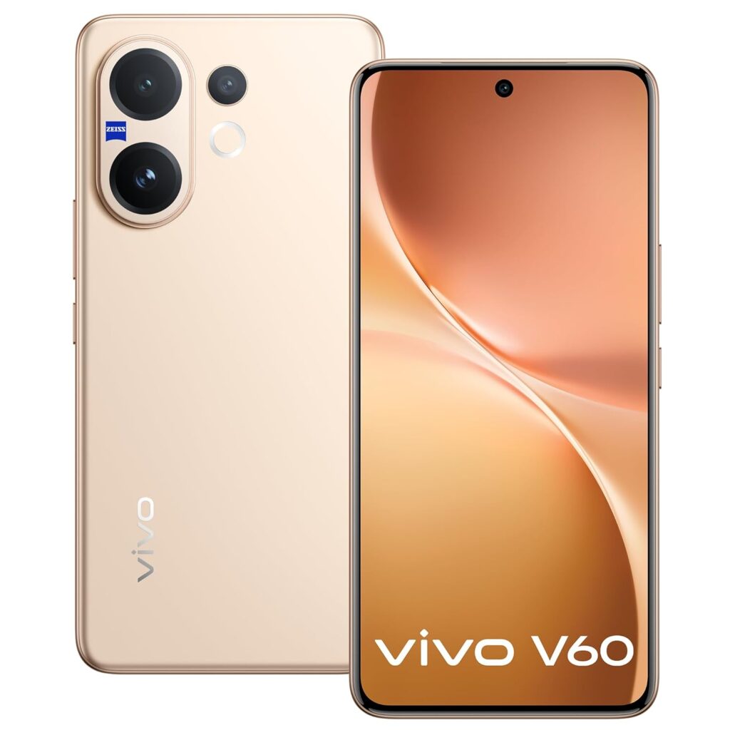 Vivo V60 5G Auspicious Gold 16GB RAM 512GB Storage with No Cost EMIAdditional Exchange Offers