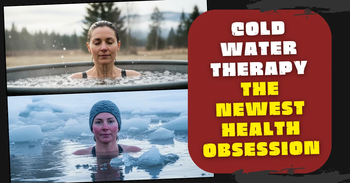 Cold Water Therapy The Newest Health Obsession