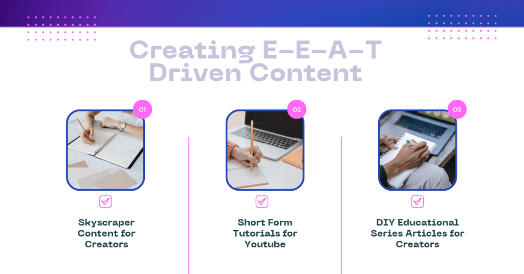 Creating E-E-A-T-Driven Content
