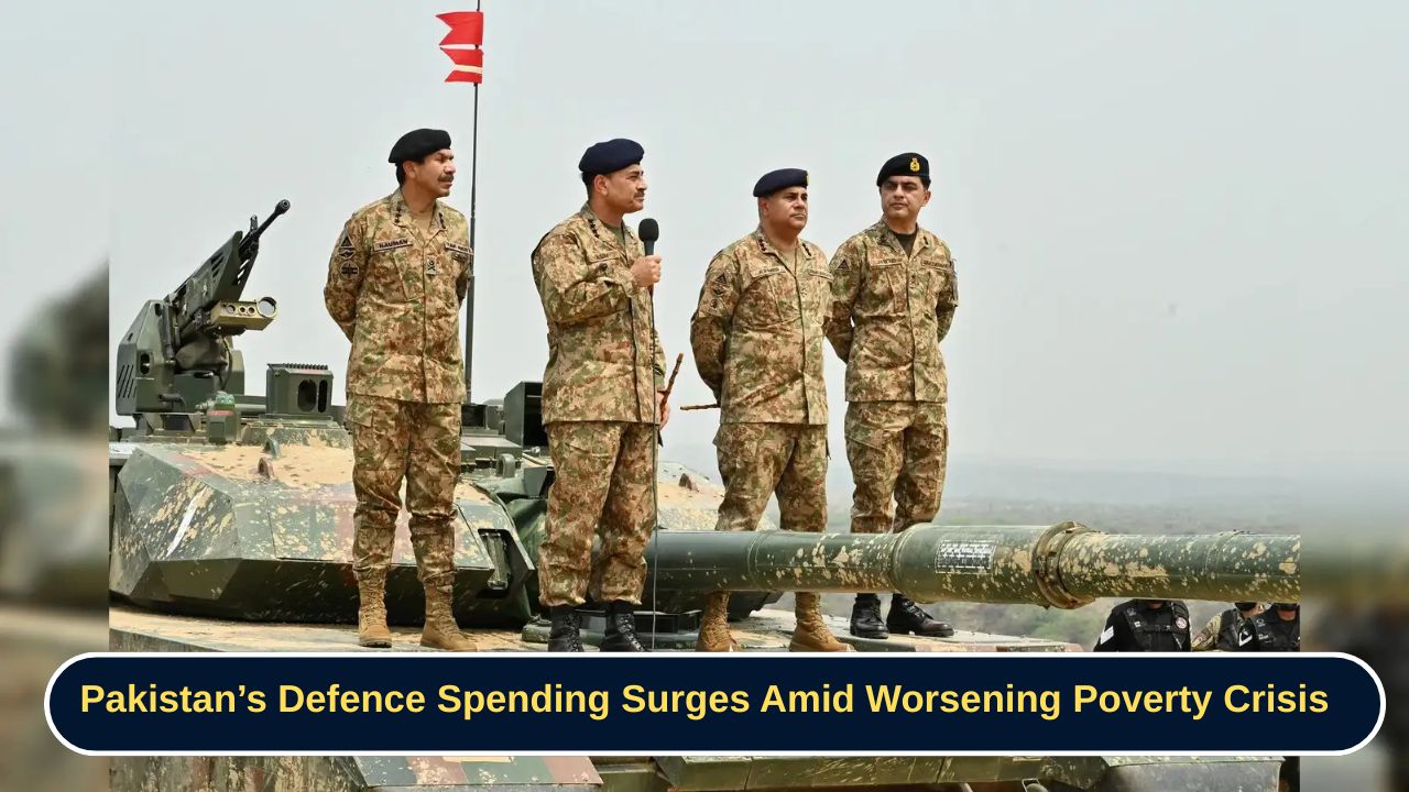 Pakistan’s Defence Spending Surges Amid Worsening Poverty Crisis