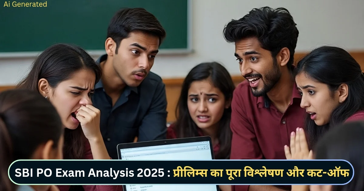 SBI PO Exam Analysis 2025