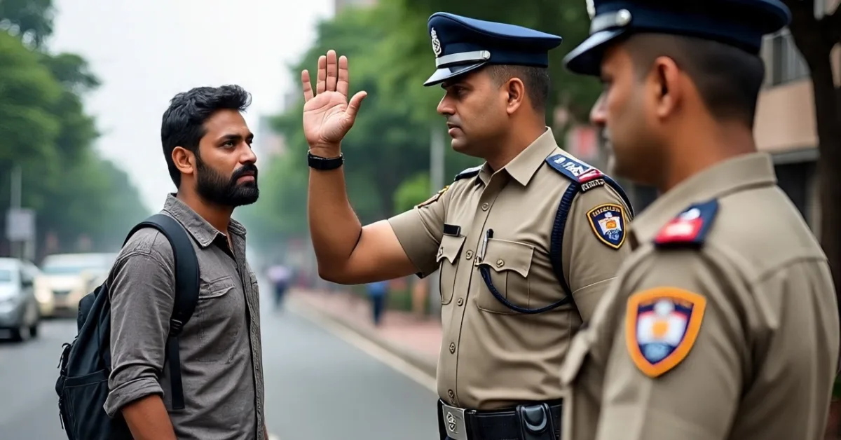 पुलिसकर्मी नहीं मार सकते थप्पड़ जानिए BNS धारा 115 और आपके अधिकार