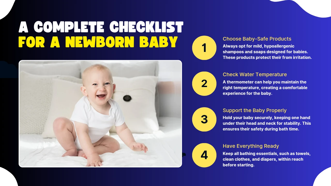 A Complete Checklist for a Newborn Baby