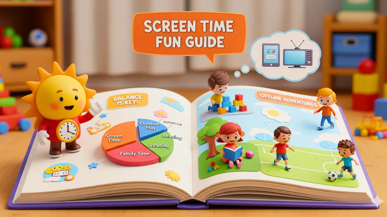 A Guide to Managing Screen Time for Kids