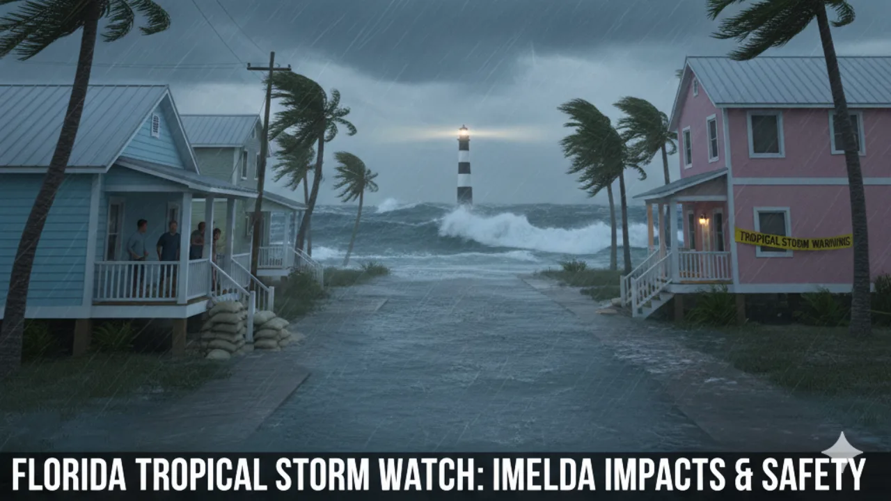 Florida Tropical Storm Watch Imelda Impacts & Safety