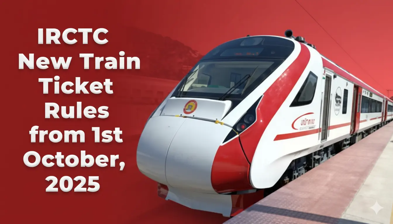 IRCTC's New Rules: Aadhaar Authentication Mandatory for First 15 Mins of General Ticket Booking