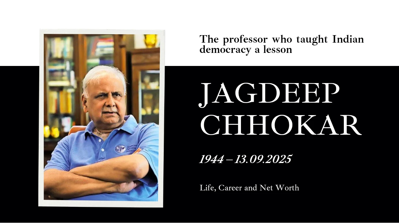Jagdeep Chhokar Life, Career and Net WorthÂ