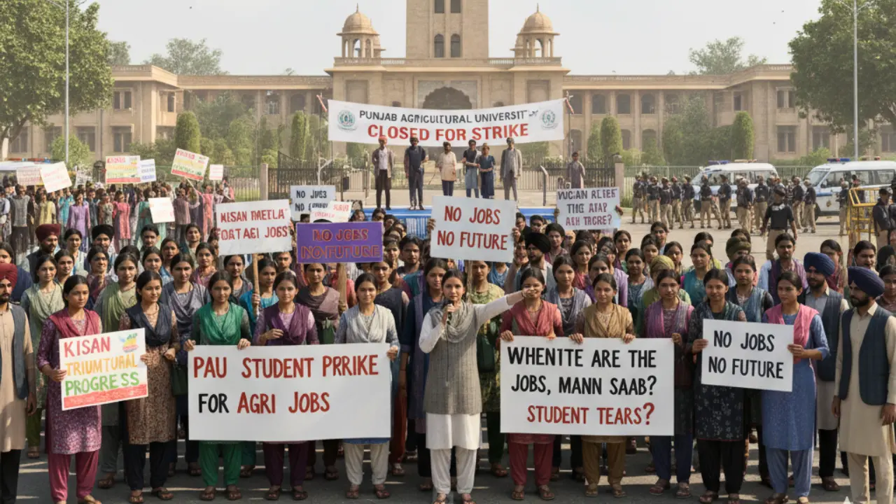 PAU Student Protest 2025