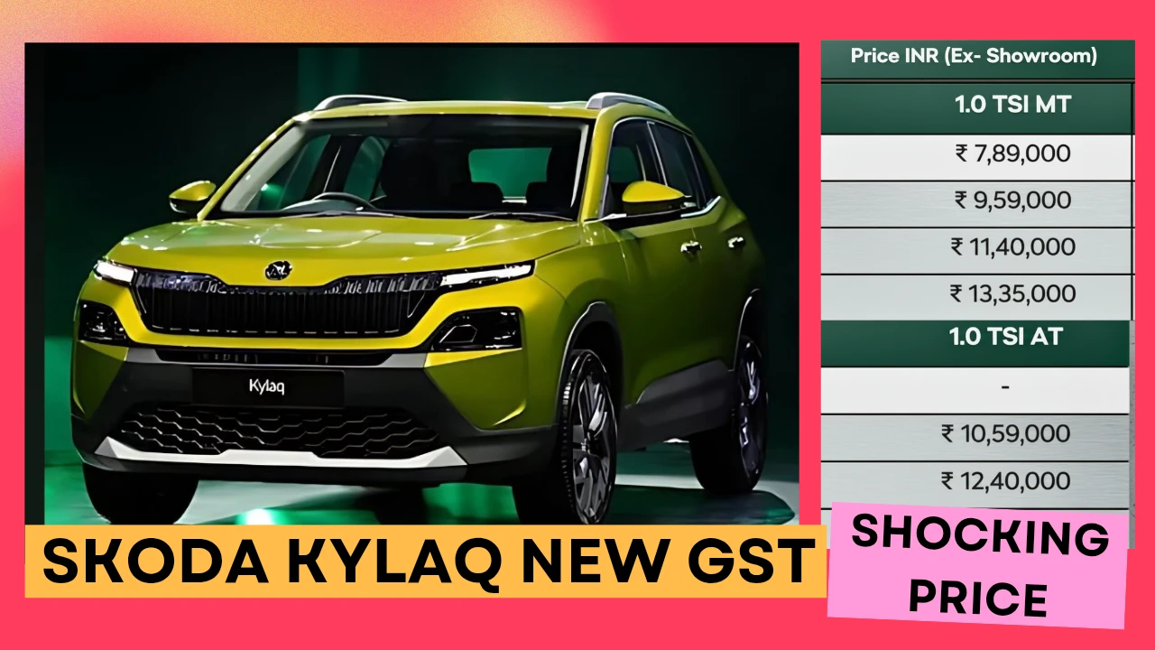 Skoda Kylaq New GST Price What the New Tax Rules Mean for You