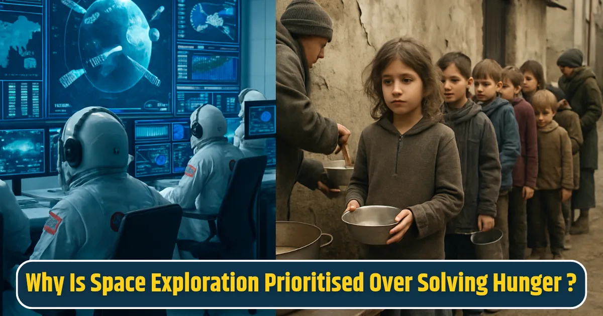 Why Is Space Exploration Prioritised Over Solving Hunger
