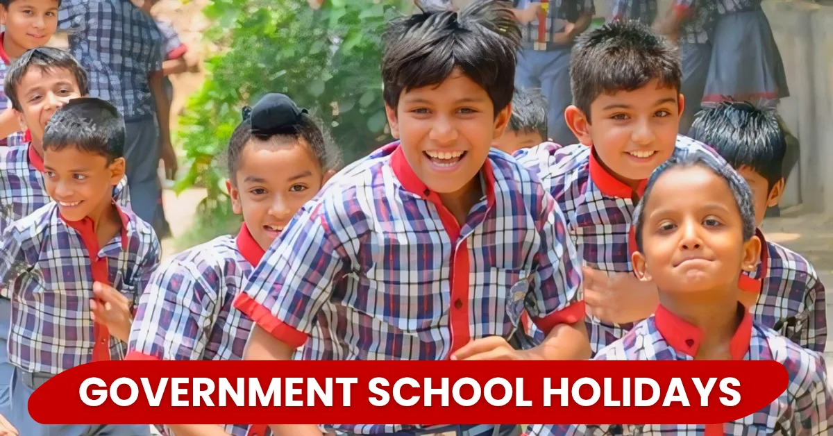 Government School Holidays