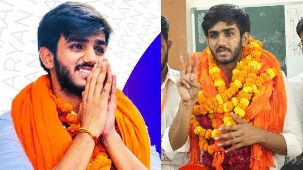 ABVP's Triumphant Return: Who is DUSU President Aryan Mann? 1 image 319