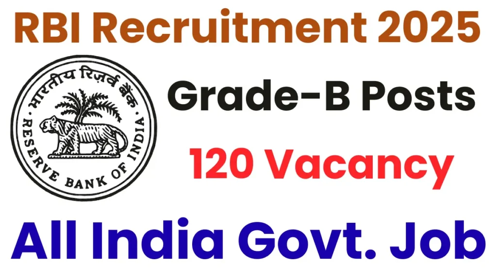 RBI Grade B Recruitment 2025: Last Date to Apply Online for 120 Officer Posts at rbi.org.in 2 image 503