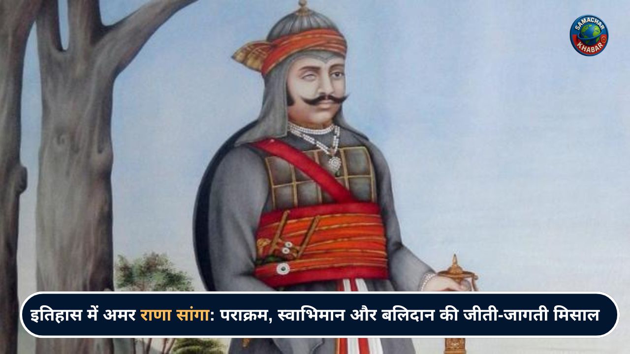 इतिहास में अमर राणा सांगा पराक्रम, स्वाभिमान और बलिदान की जीती-जागती मिसाल