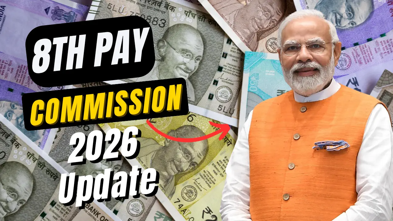8th Pay Commission 2025 Massive Salary & Pension Hike Likely as Centre Speeds Up Preparations for 2026 Implementation