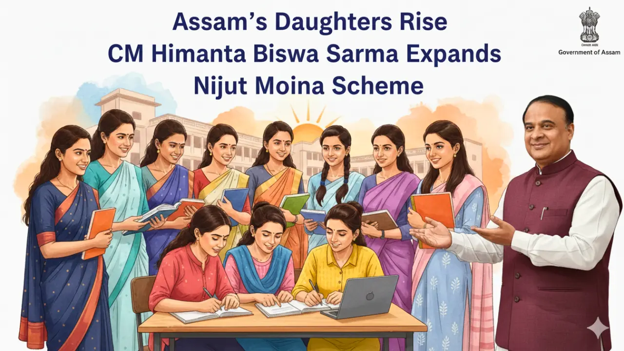 CM Himanta Biswa Sarma Expands Nijut Moina Scheme to Empower 3.5 Lakh Girls