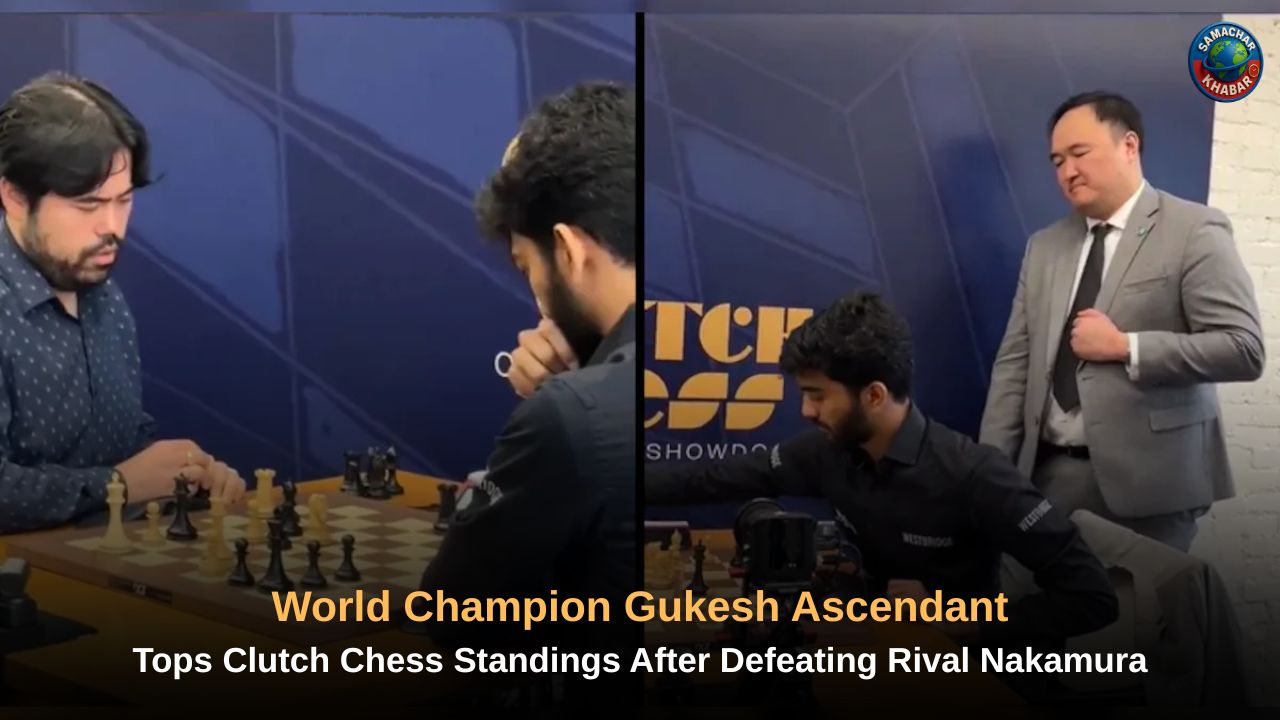 Champions Showdown 2025 World Champion Gukesh Ascendant, Tops Clutch Chess
