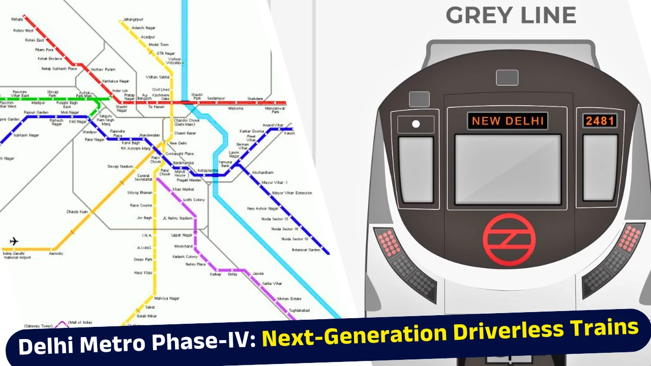 Delhi Metro Phase-IV to Feature Next-Generation Driverless Trains