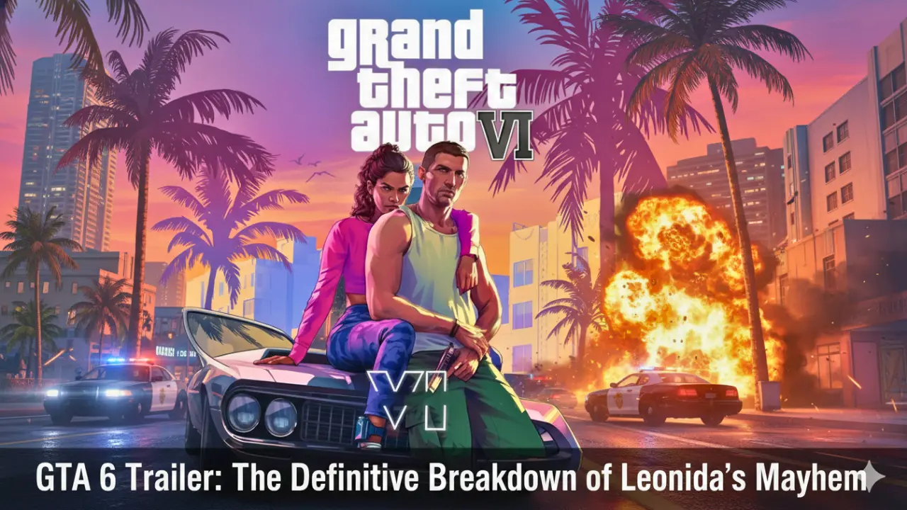 GTA 6 Trailer The Definitive Breakdown of Leonida's Mayhem