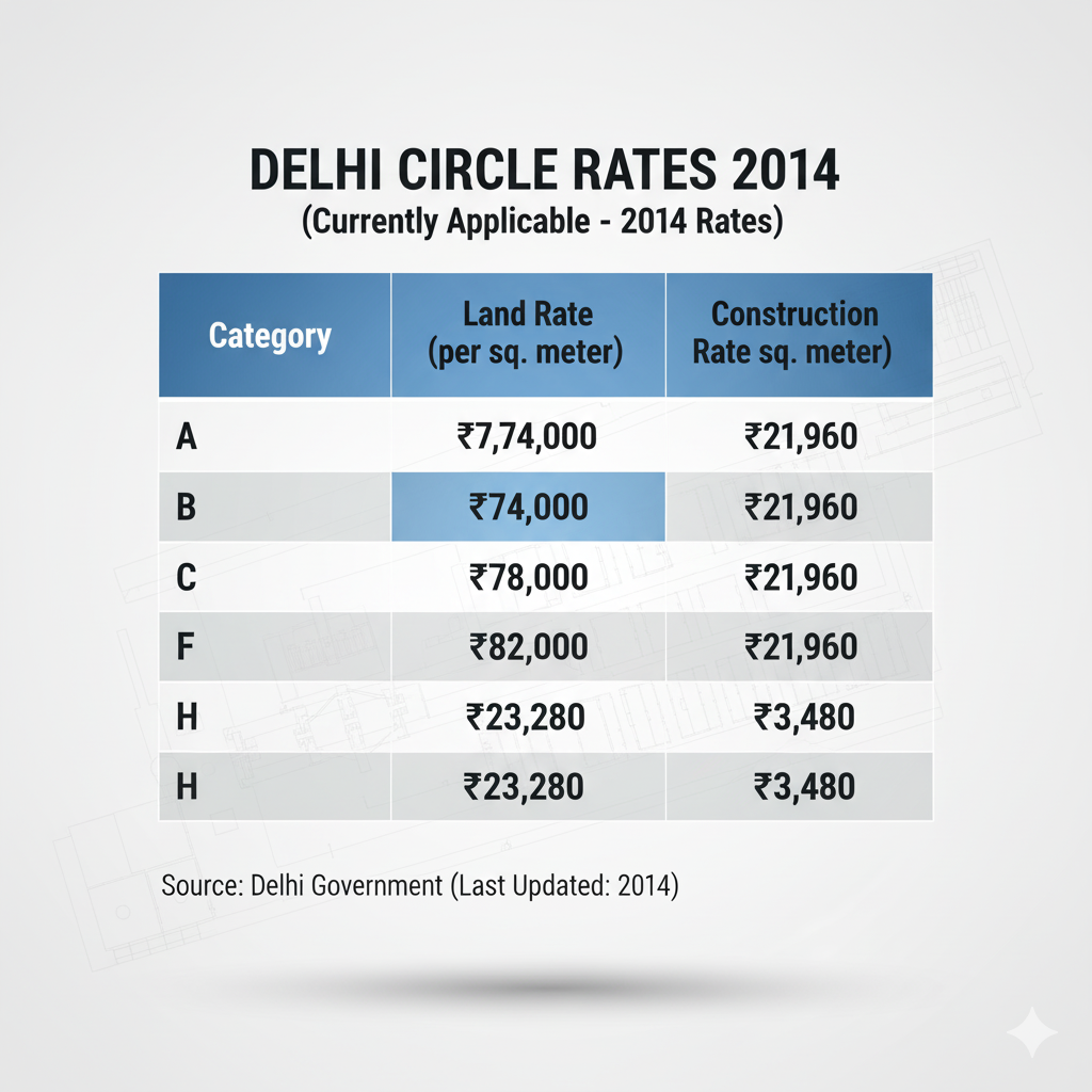 Delhi Circle Rate Revision Calculator 2025-26: Your Essential Guide & Calculator 1 Gemini Generated Image 6cakli6cakli6cak