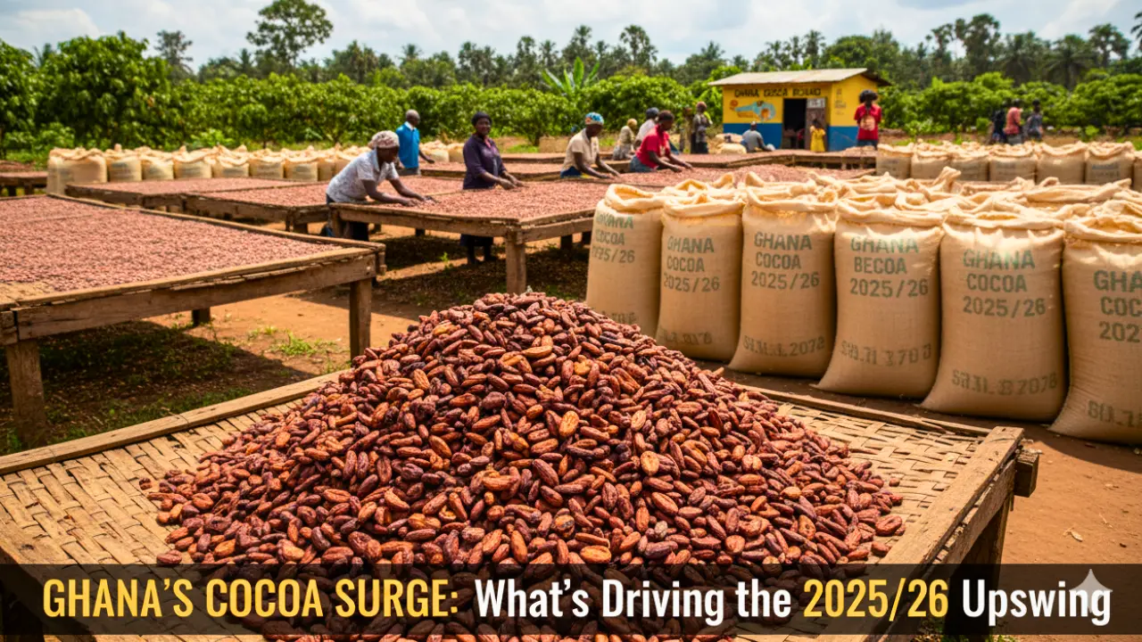 Ghana Cocoa Output Surge