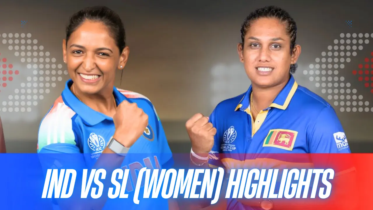 India Women vs Sri Lanka Women World Cup Highlights Dominant Start