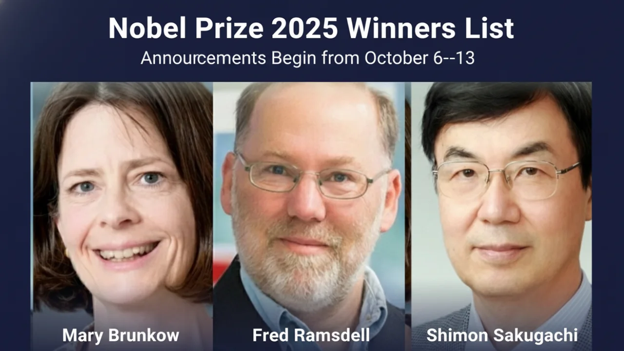 Nobel Prize 2025 Winners List