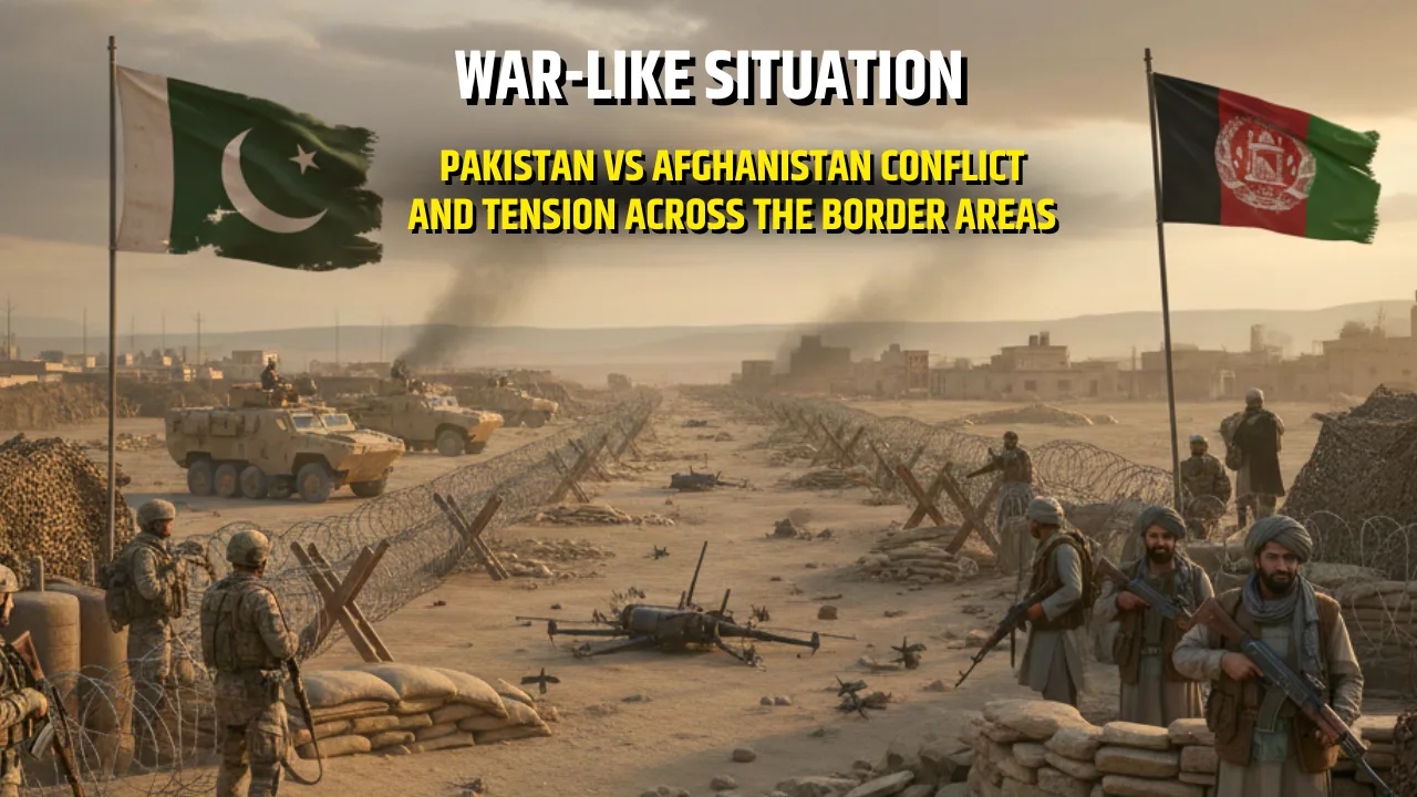Pakistan vs Afghanistan Conflict and Tension in 2025