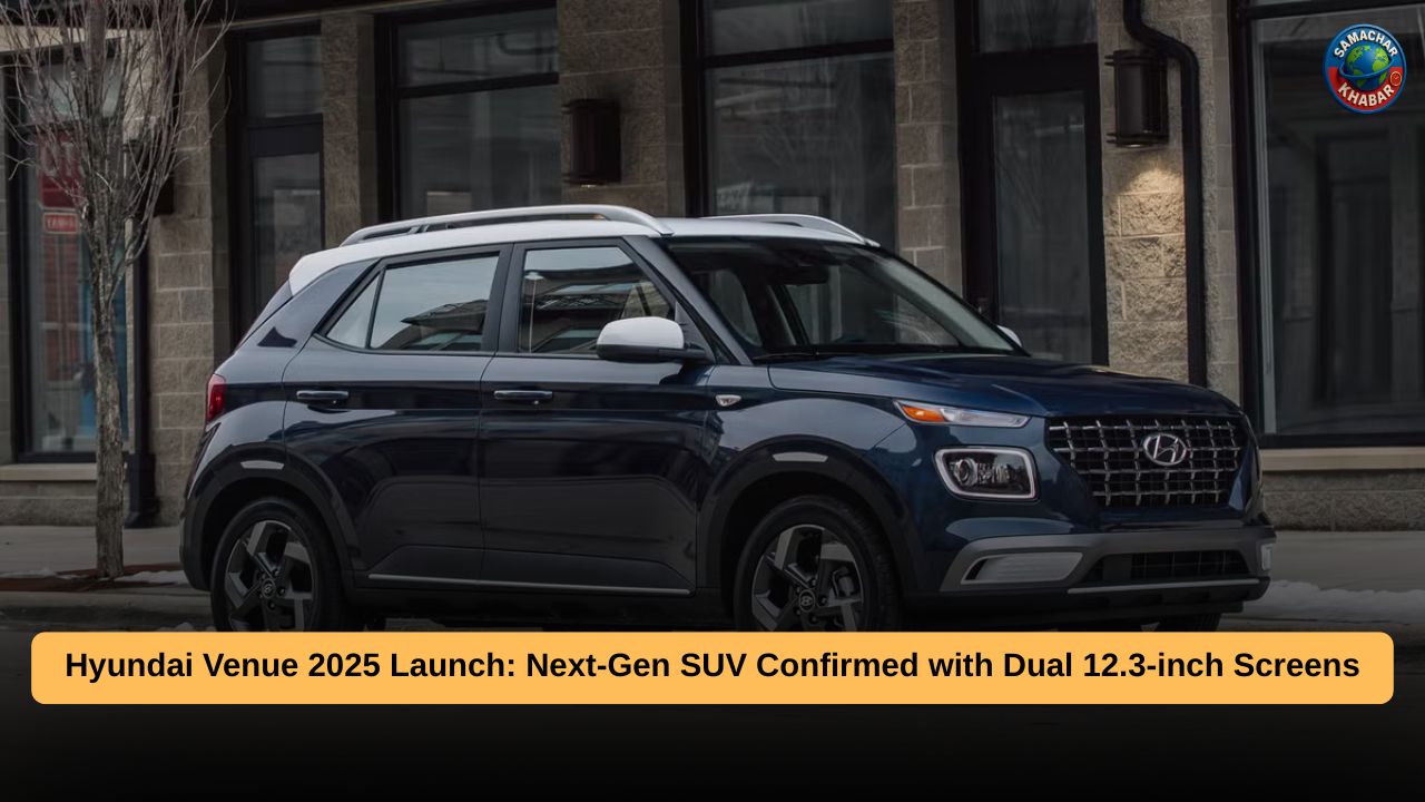 Hyundai Venue 2025-26 Launch: Next-Gen SUV Confirmed with Dual 12.3-inch Screens & Level-2 ADAS
