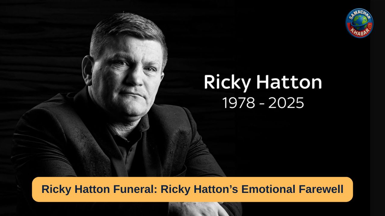 Ricky Hatton Funeral Ricky Hatton’s Emotional Farewell