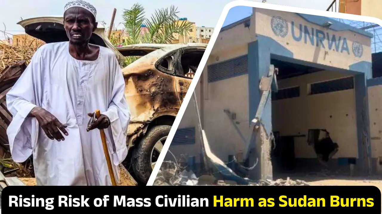 Rising Risk of Mass Civilian Harm as Sudan Burns, Gaza Tensions Spike, and Ukraine Diplomacy Fails