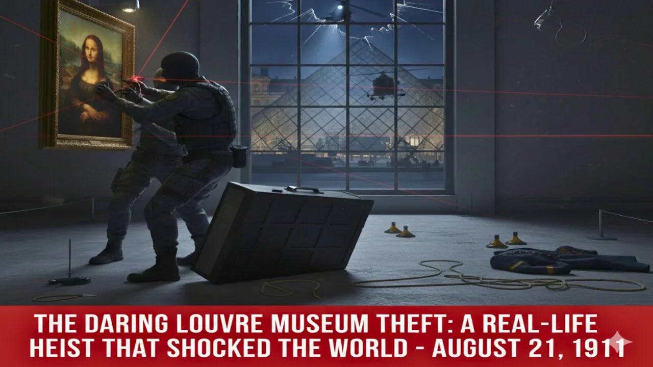 The Daring Louvre Museum Theft A Real-Life Heist That Shocked the World