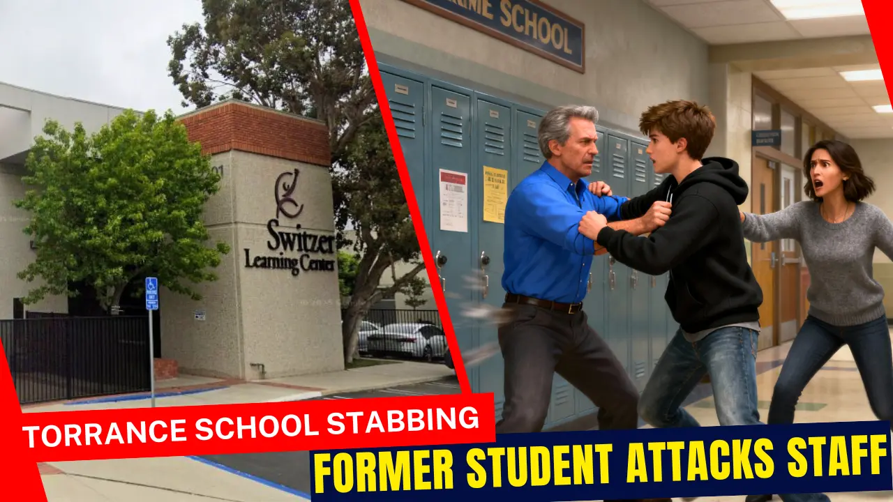 Torrance School Stabbing Former Student Attacks Staff