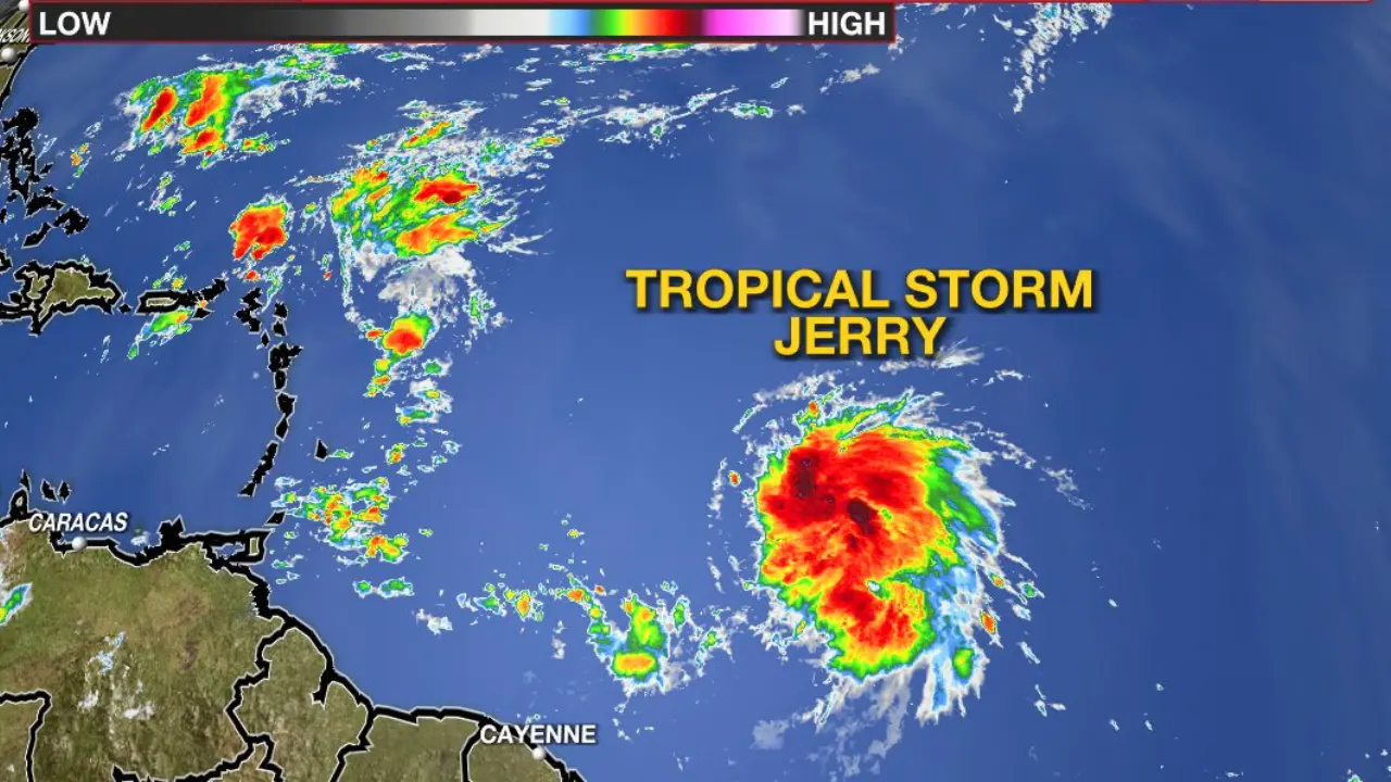 Tropical Storm Jerry Forms Where is the Atlantic's Next Hurricane Headed