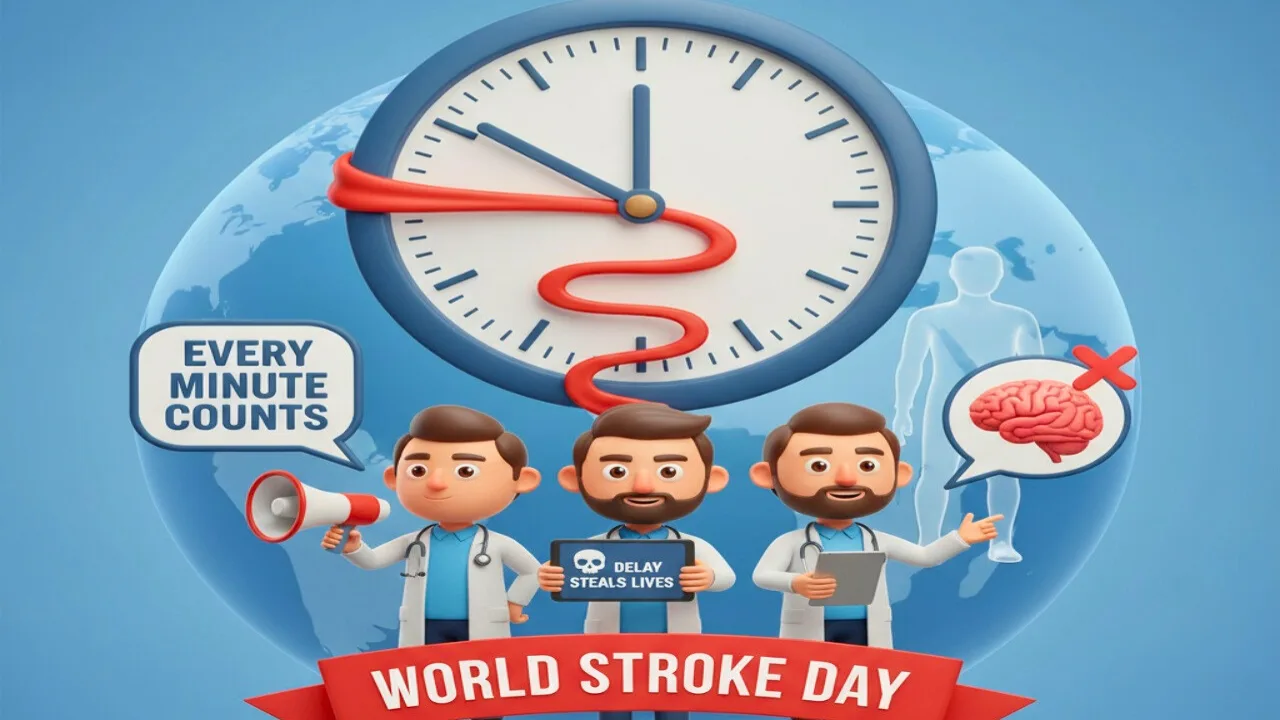 World Stroke Day 2025 Every Minute Counts Doctors Warn Delay Can Steal Lives