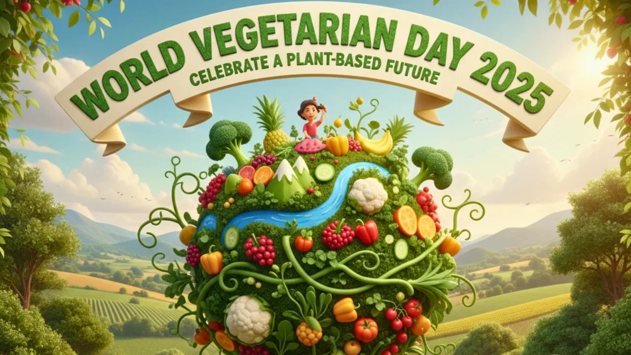 World Vegetarian Day 2025 History, Impact, Speech and Theme