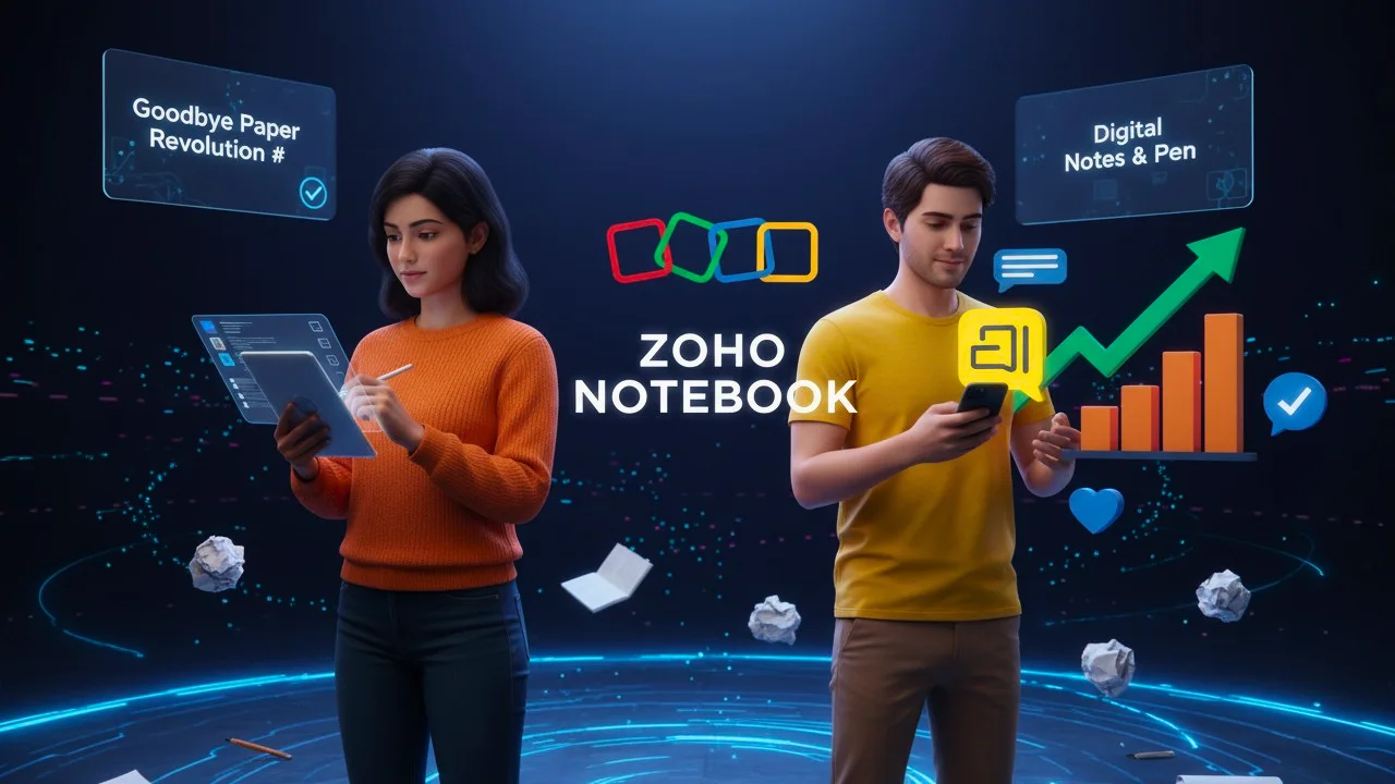 Zoho Notebook Creates a Buzz Like Arattai Time to Say Goodbye to Paper and Pen
