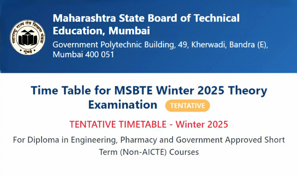 Get Your MSBTE Hall Ticket Winter 2025 Now: Acing Your Diploma Exams 3 image 183