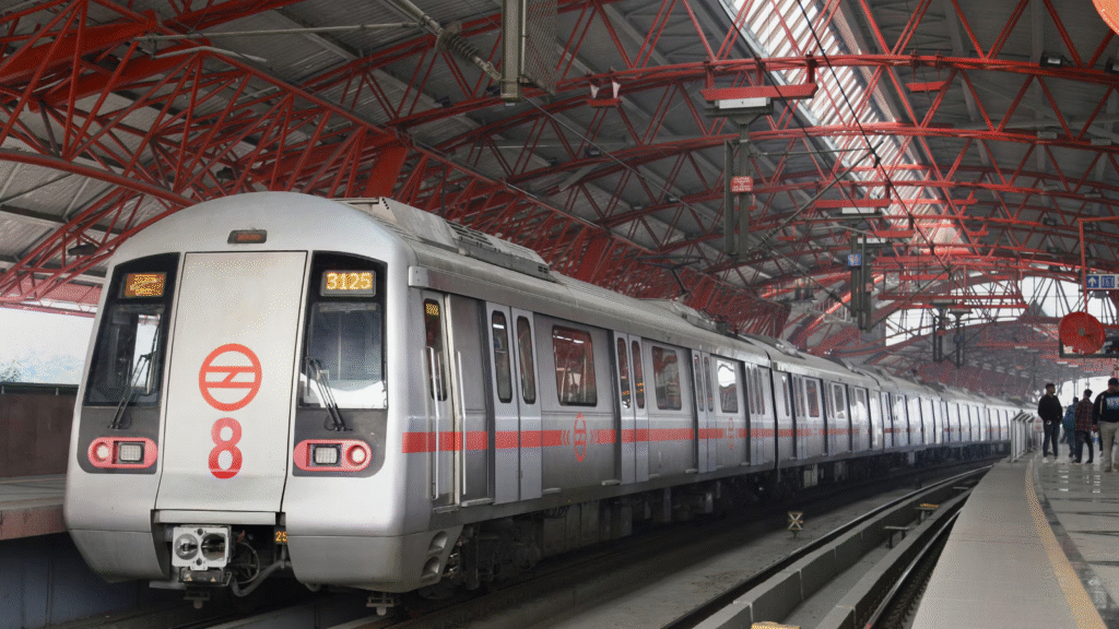 Delhi Metro Red Line Chaos: 90-Minute Signal Failure Brings Rush Hour to a Standstill, Commuters Fume Across Stations 1 image 327