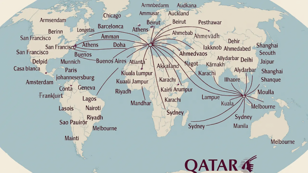 16 New Qatar Airways Routes to the Largest Economy in the World 1 image 61