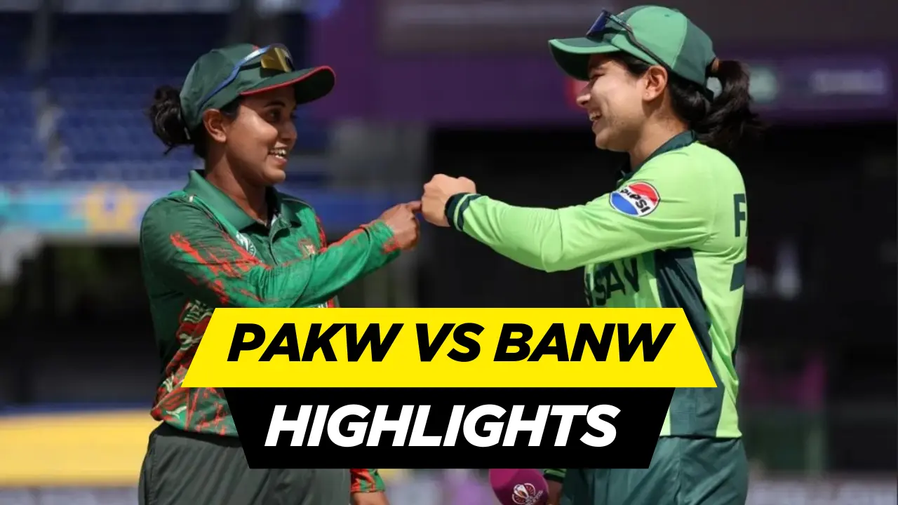 Pakistan Women vs Bangladesh Women Highlights World Cup 2025