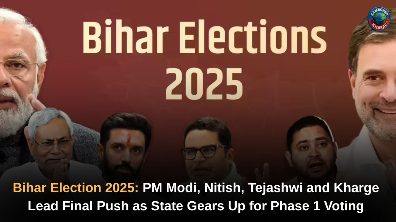 Bihar Election 2025 Date: PM Modi, Nitish, Tejashwi and Kharge Lead Final Push