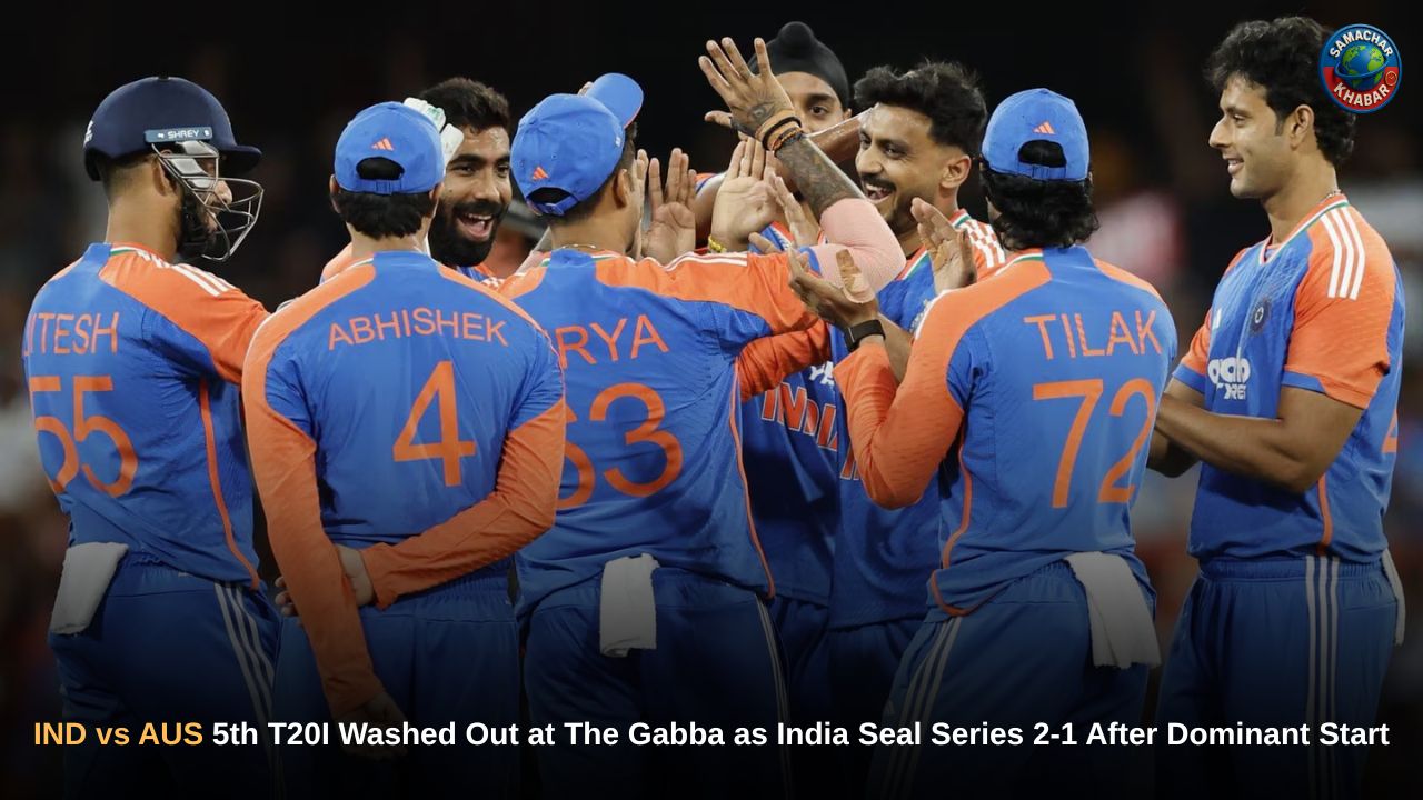 India vs Australia IND vs AUS 5th T20I Washed Out