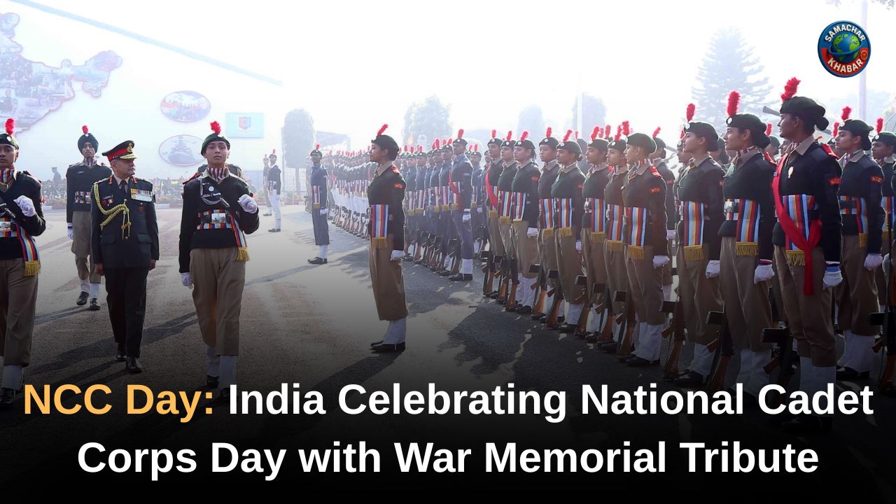 NCC Day 2025 India Celebrating National Cadet Corps Day with War Memorial Tribute