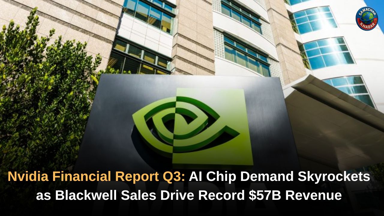 Nvidia Financial Report Q3 AI Chip Demand Skyrockets as Blackwell Sales Drive Record $57B Revenue