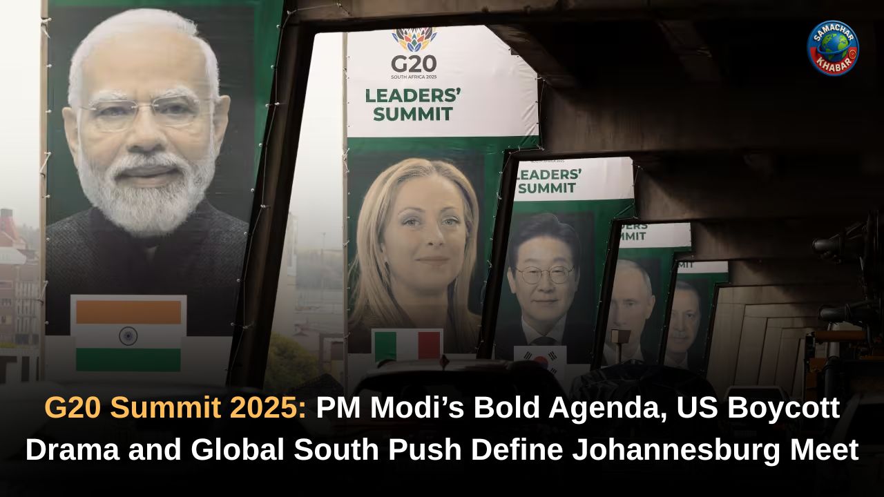 G20 Summit 2025: PM Modi’s Bold Agenda, US Boycott Drama and Global South Push