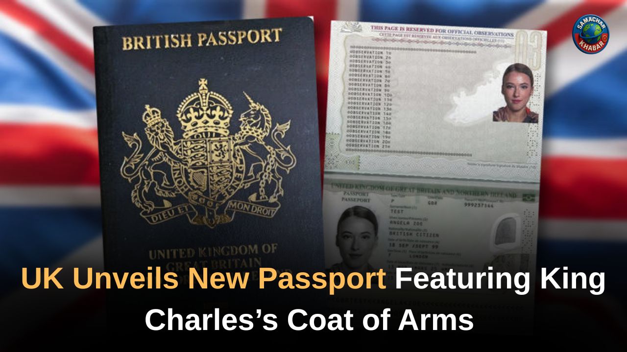 UK Unveils New 2025 Passport Featuring King Charles’s Coat of Arms and Advanced Security Upgrades